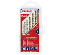 6 Pcs HSS twist drill bits set-ETDBB11065