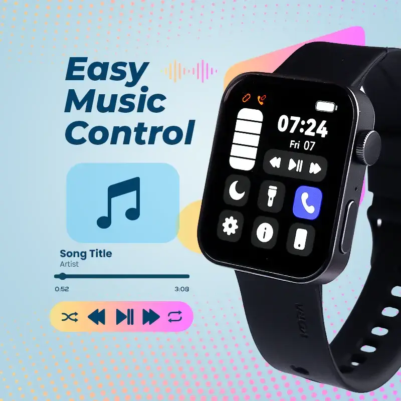 Kora Neo 1.78 Smart Watch-BT, Health Monitor