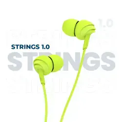 Kora Strings 1.0 In-Ear Wired Headphone-Voice Assistant