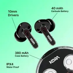 Kora Zenpods Pro Wireless Earbuds , ANC, Type C