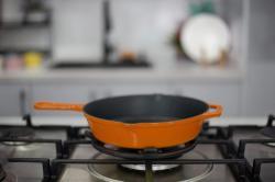 Wok (36cm) - Orange