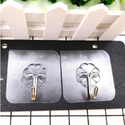 SELF Adhesive Transparent Hook For Kitchen Strong Sticky Wall Hook
