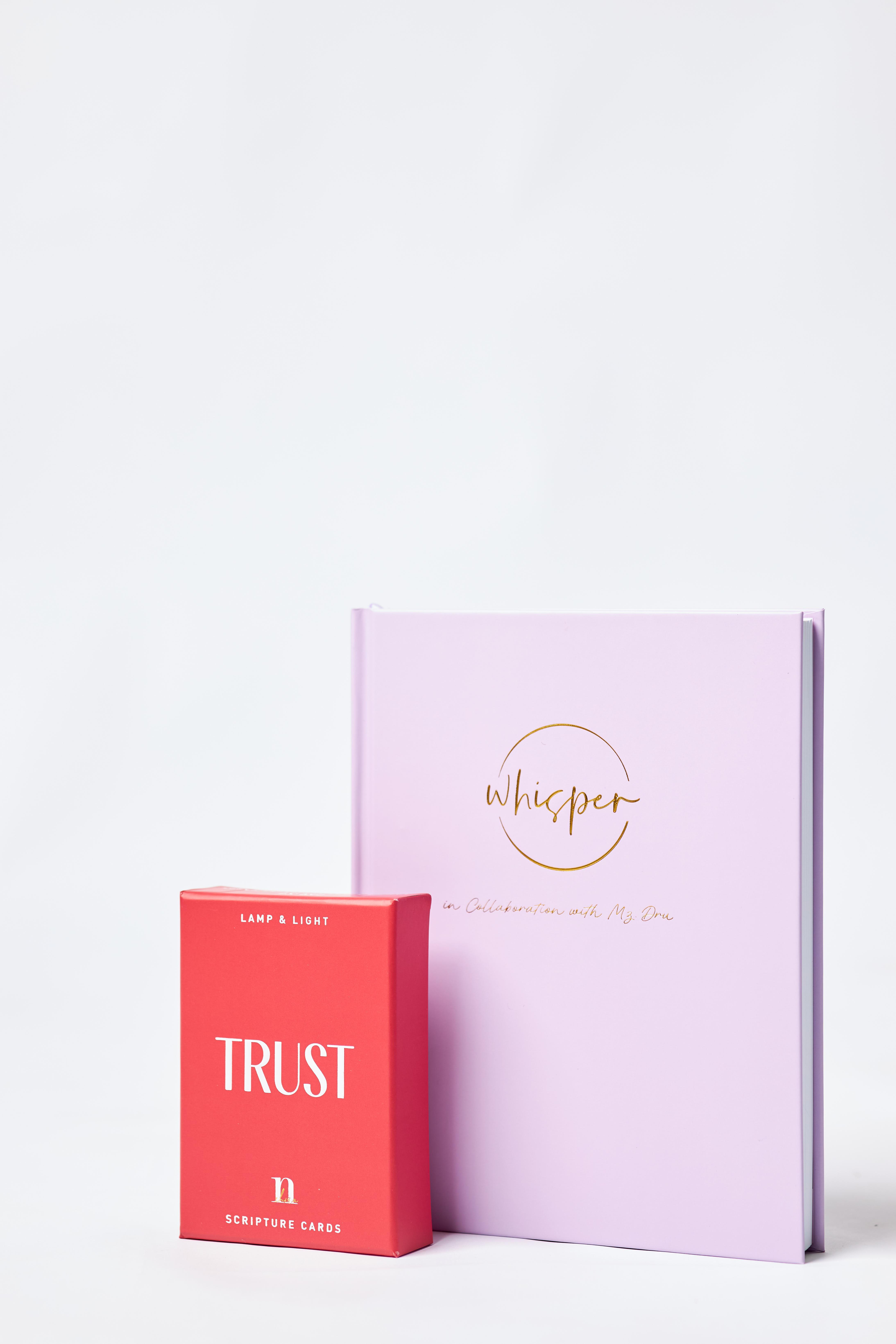 Purple Dru x WHISPER & TRUST Cards Set
