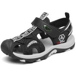 Black Saguaro Childrens Sandals