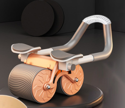 Elbow plank support abdominal wheel