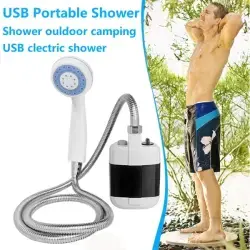 Portable USB camping shower