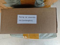 Racing car assembly toy (Lamborghini)