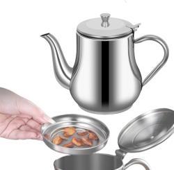 Stainless steel filter pot
