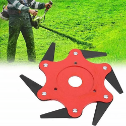 Lawn mower beats the grass head