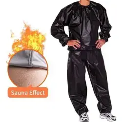 PVC sweat suit (XL)