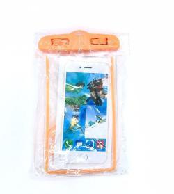 Waterproof phone pouch (Orange)