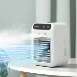 Portable Desk Spray Fan Rechargeable Evaporative Air Cooler