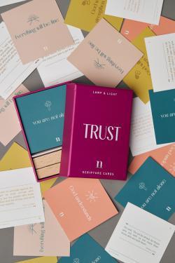TRUST Scripture Cards: Magenta