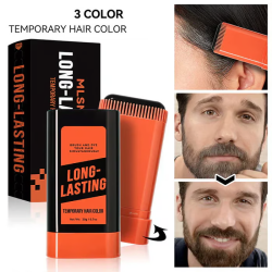 White hair covering stick