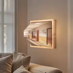 3D wall lamp