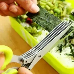 Scallion shears